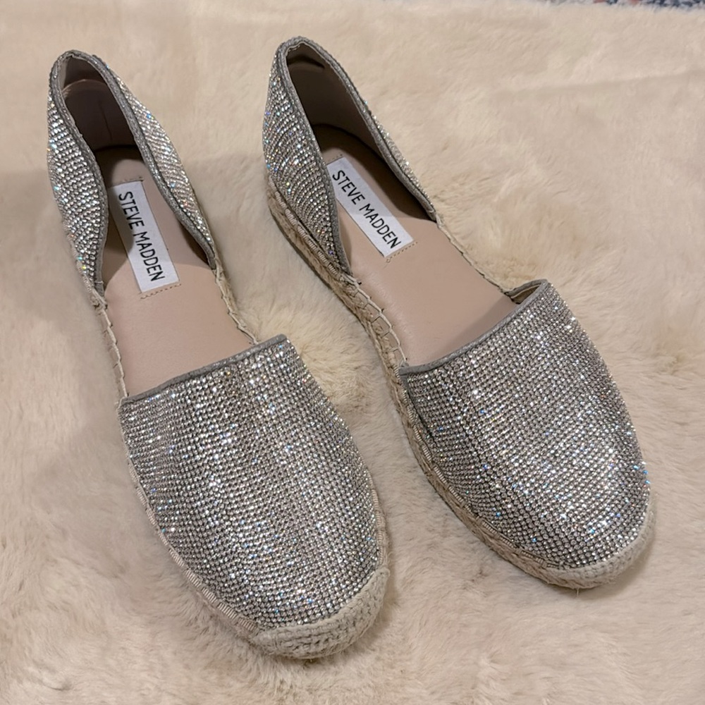 Steve Madden Rhinestone Slip-on